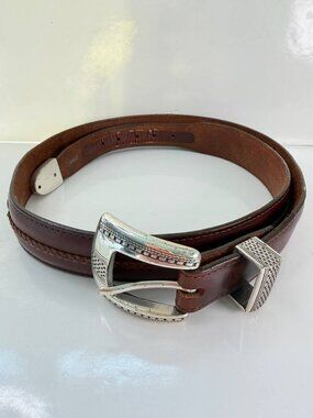 Onyx by Brighton Leather Belt – Western Style – Size 36